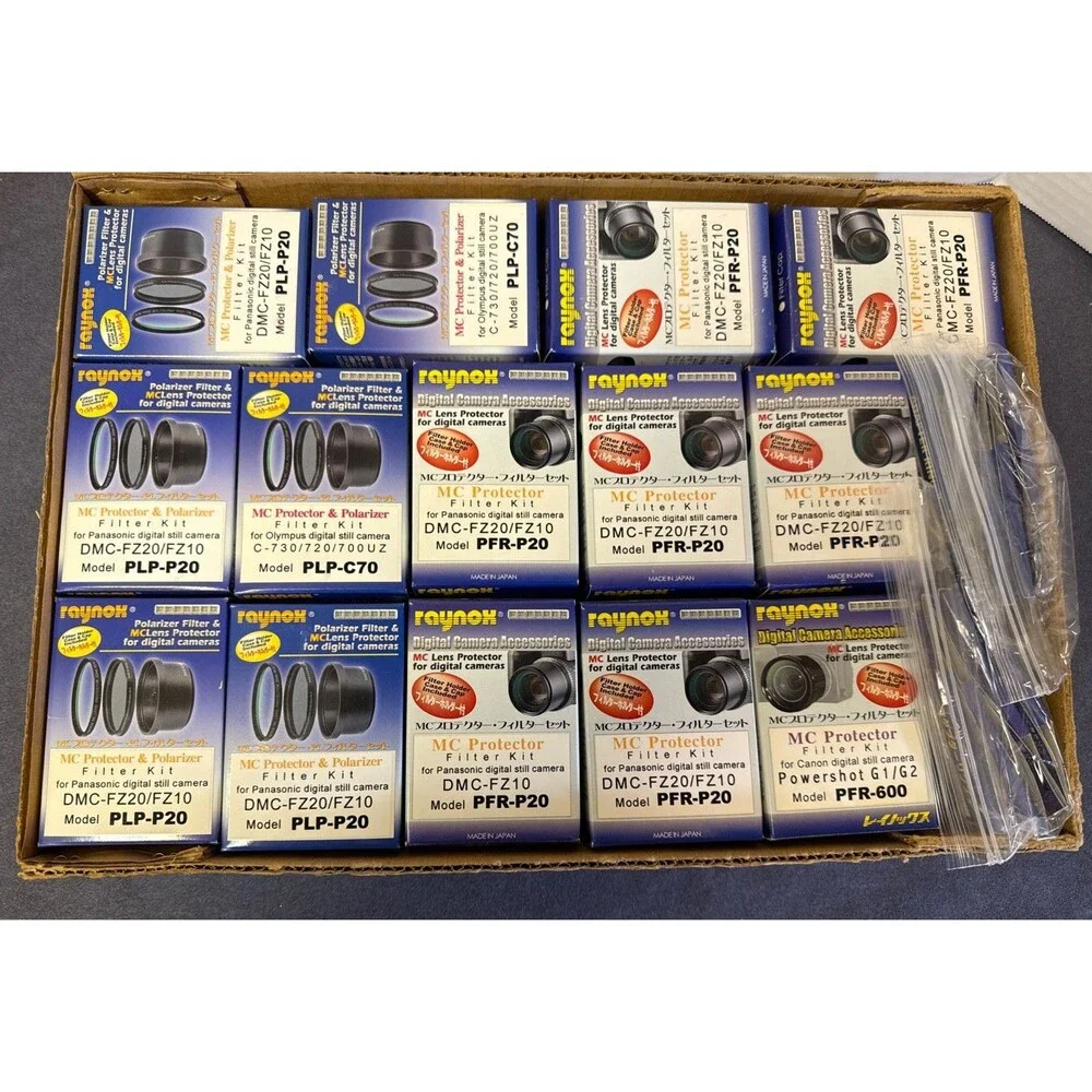 Lot Of Raynox Digital Camera Accessories